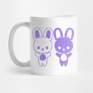 Fuzzy Bunnies Purple Mug